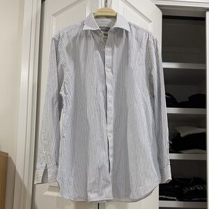 Michael Kors Men's Striped Button-Down Shirt